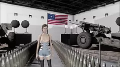 Play Sultry Anime Brunette's Fallout 4 Fashion Review