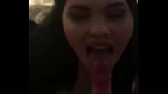 Abspielen Gothic Blowjob von Morticia Addams: Sperma, Schlucken und Kleid -Cosplay